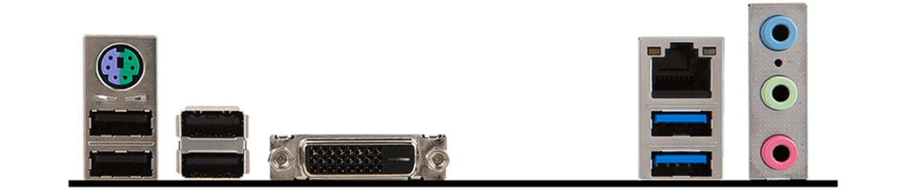 MSI H110M PRO-D złącza