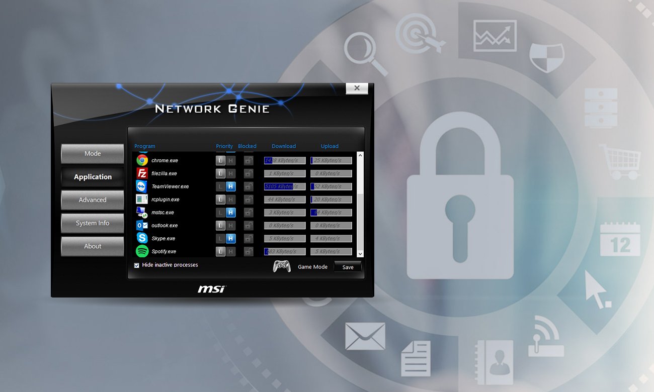 MSI H110M PRO-VD PLUS Network Genie