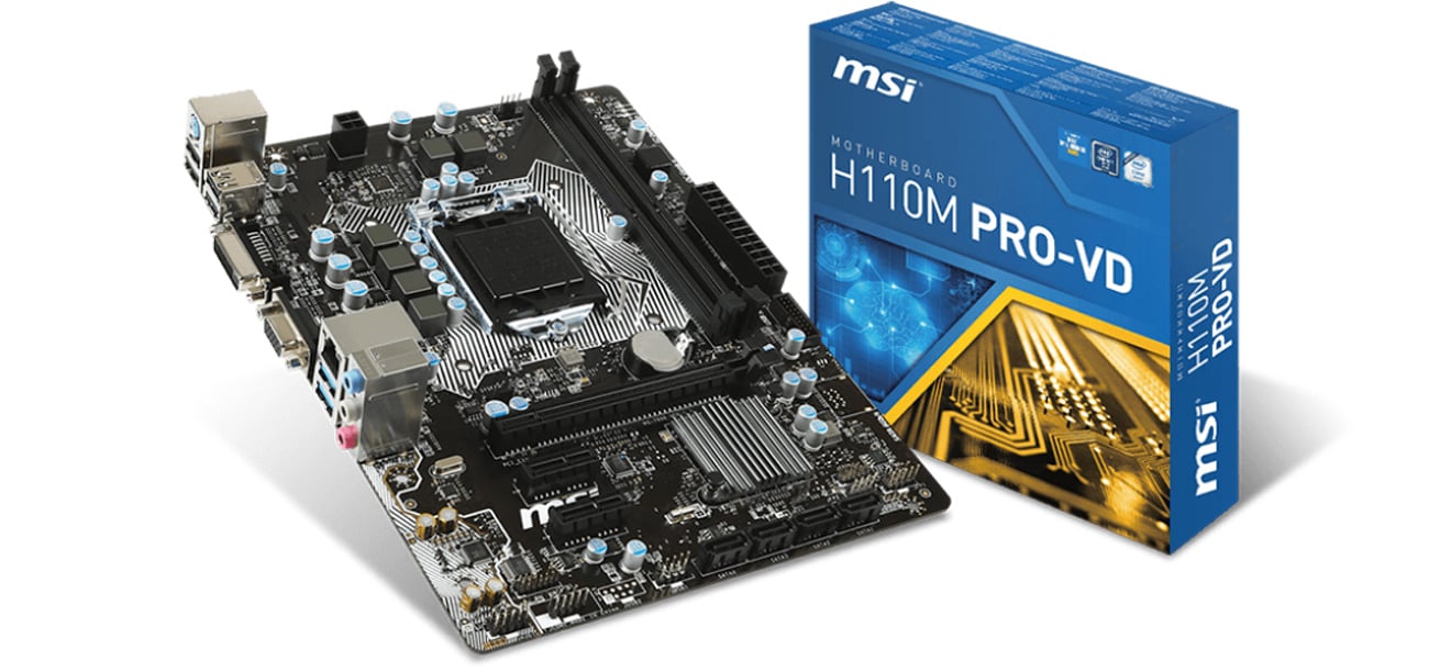 Płyta główna s1151 MSI H110M PRO-VD (PCI-E DDR4)