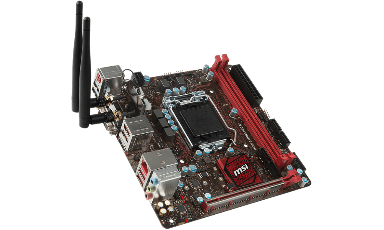 Płyta główna MSI H270I GAMING PRO AC Widok z przodu