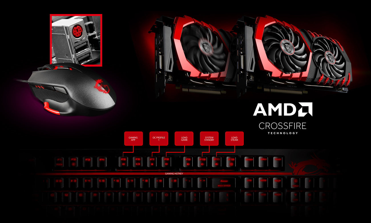MSI H270 GAMING M3 funkcje dla graczy