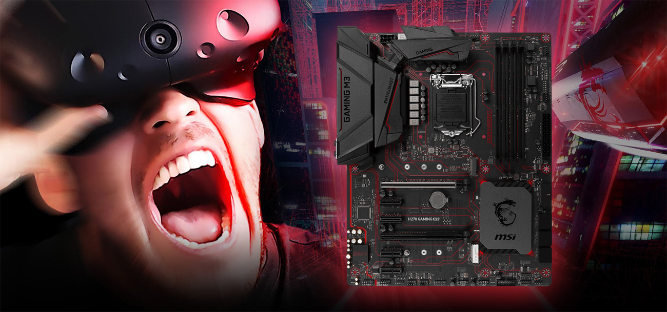 MSI H270 GAMING M3 VR Raady