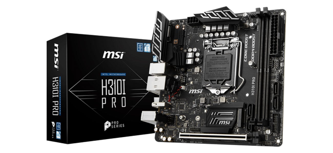 MSI H310I PRO Połączenie jakości, wydajności i rozwiązań biznesowych