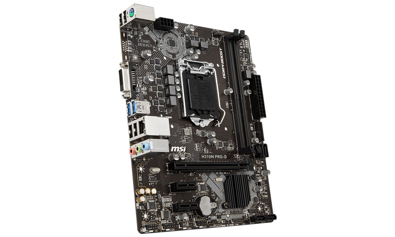 MSI H310M PRO-D Jakość, która nigdy nie zawiedzie