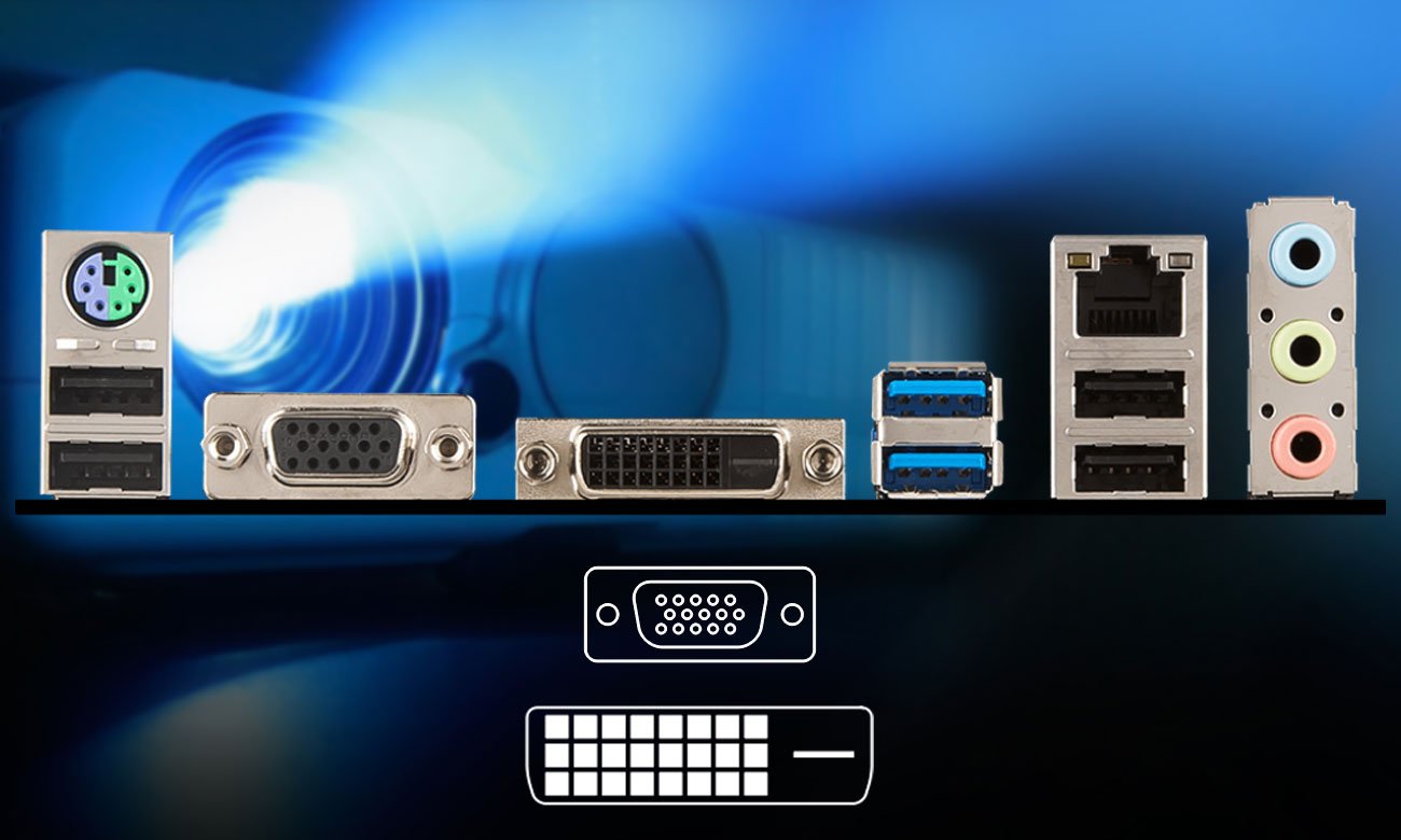 MSI H310M PRO-VD Wyjście DVI-D, VGA