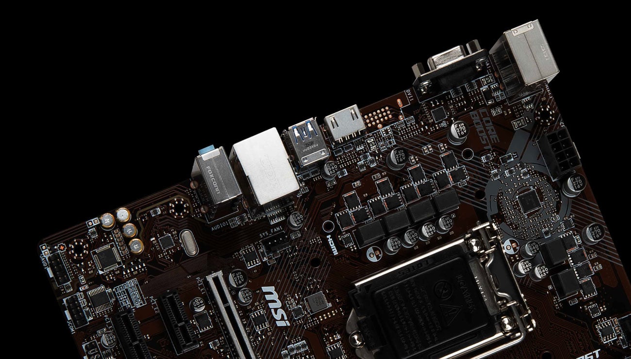 MSI H310M PRO-VH PLUS Wytrzymałość