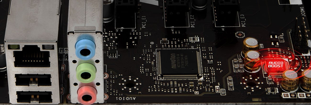 MSI H310M PRO-VL System Audio Boost Profesjonalna jakość dźwięku