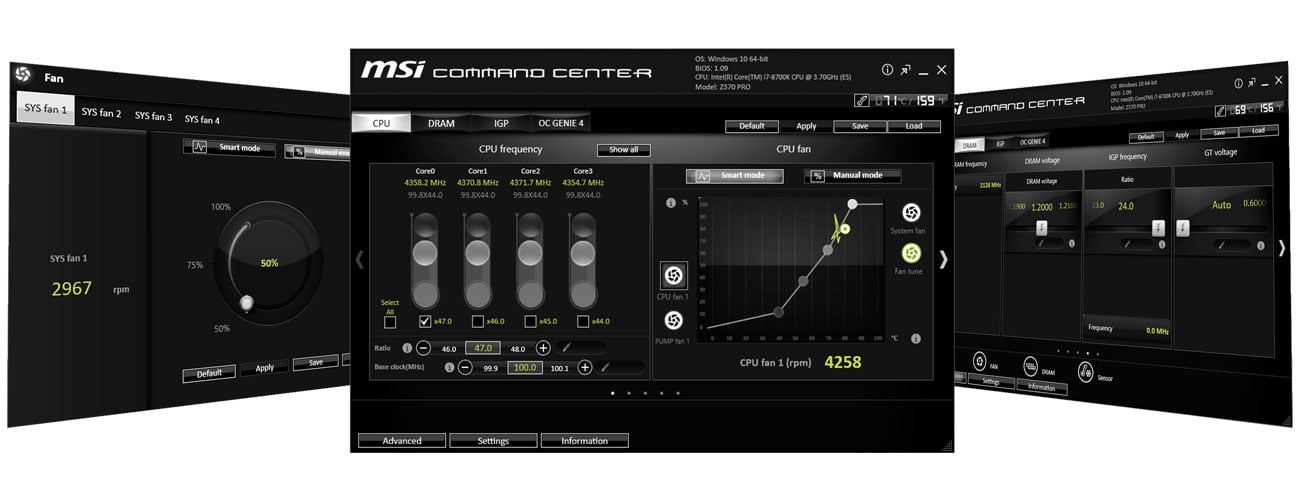 MSI H310M PRO-VL MSI Command Center