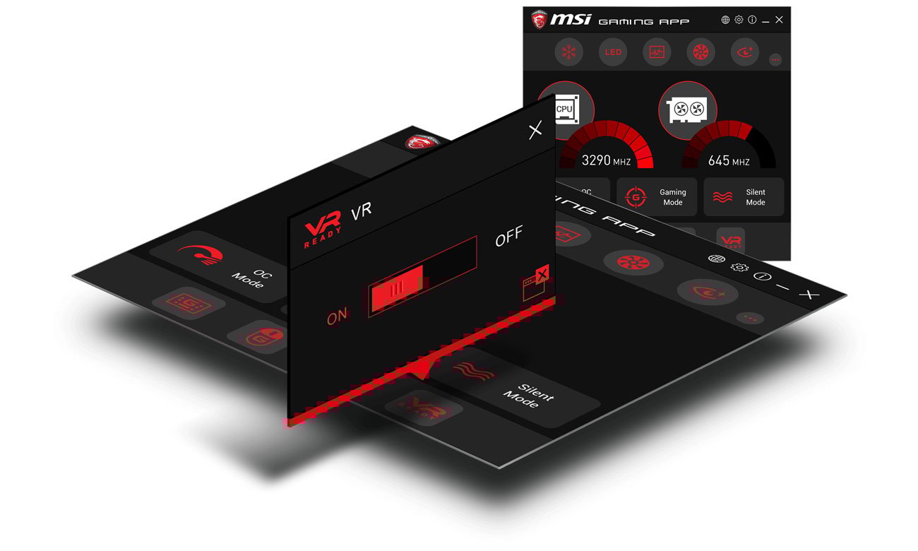 MSI H370 Gaming Plus Swobodne generowanie wirtualnej rzeczywistości VR Ready