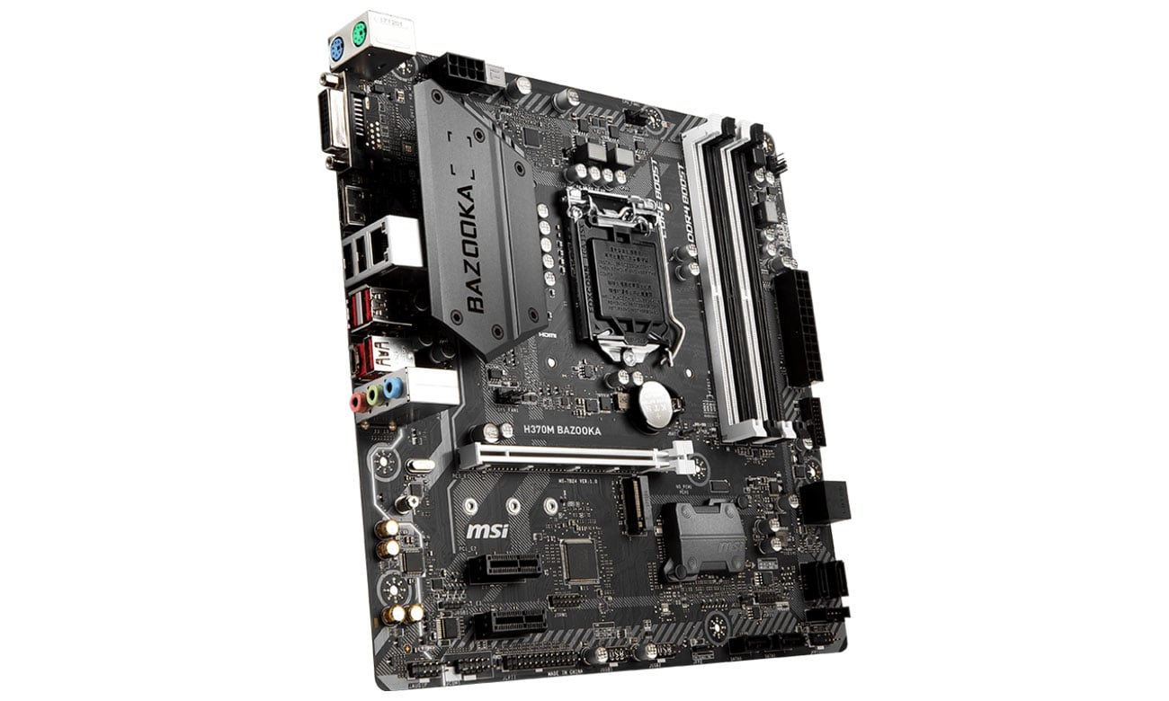 MSI H370M Bazooka System Steel Armor