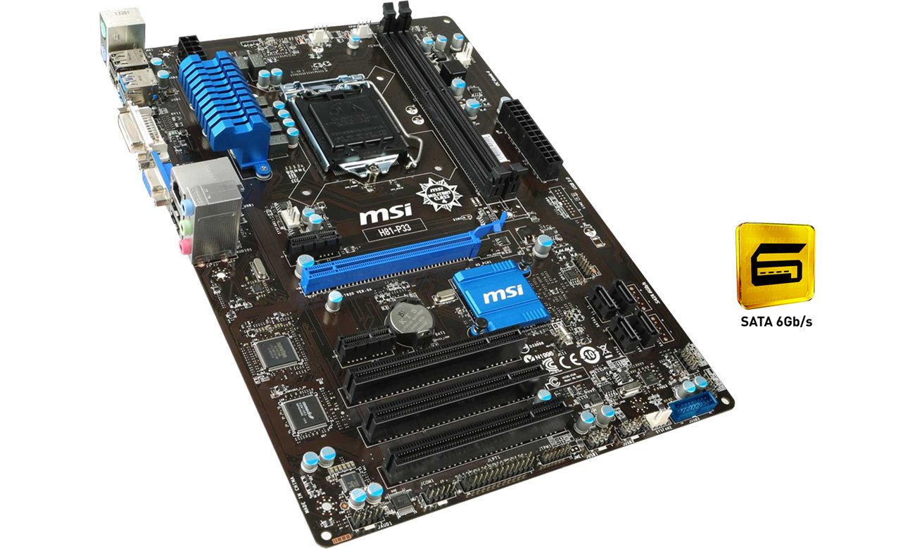 MSI H81-P33 SATA III