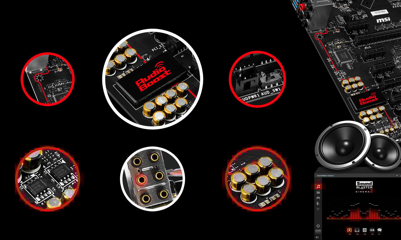 MSI H97 GAMING 3 Audio Boost 2