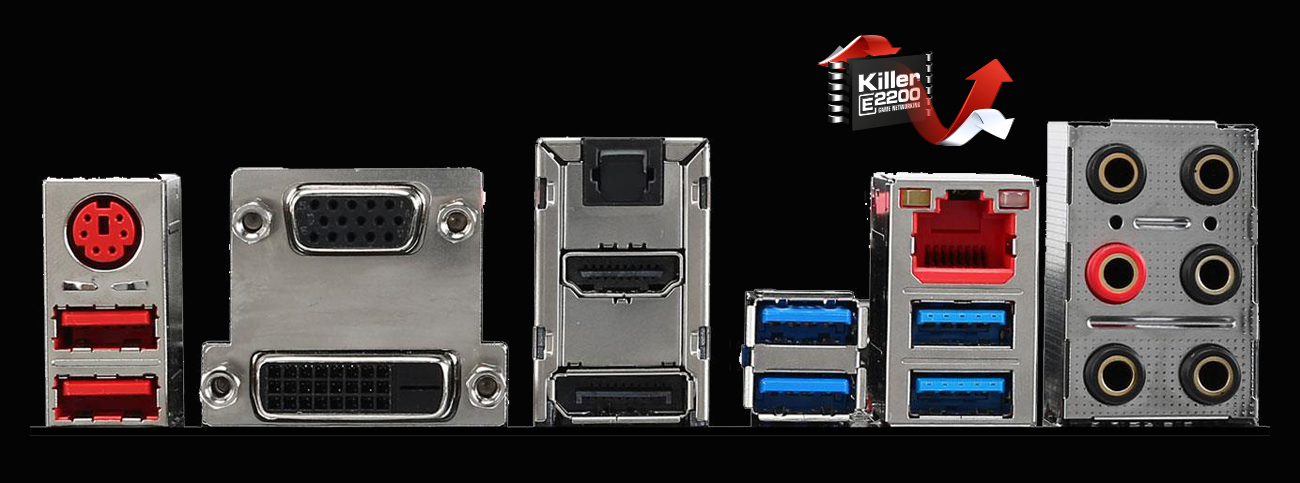 MSI H97 GAMING 3 Killer™ E2200 Game Networking