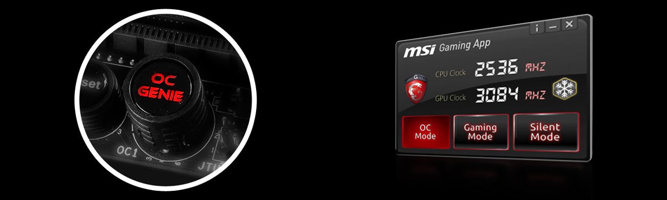 MSI H97 GAMING 3 OC Genie Gaming App