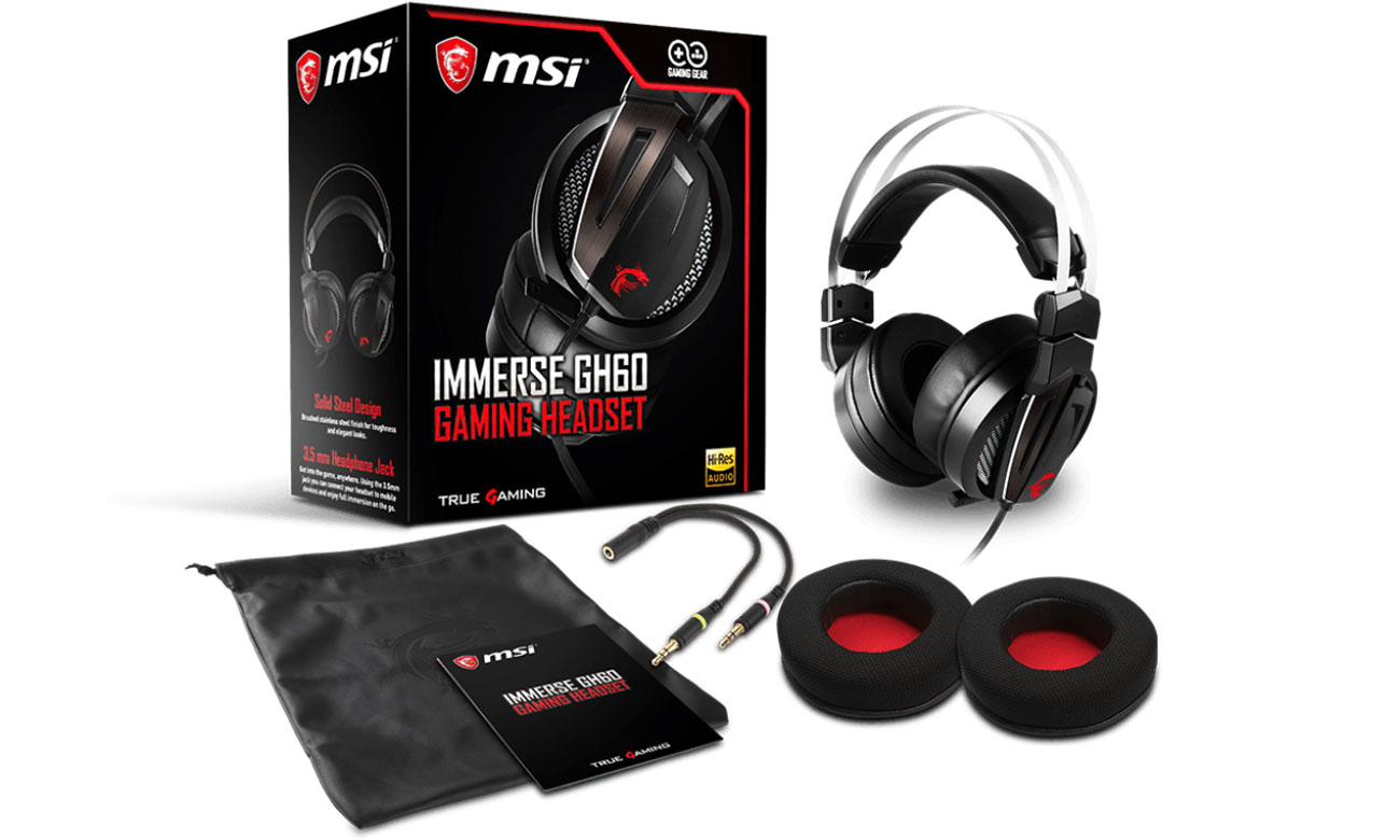 Zestaw słuchawkowy MSI Immerse GH60