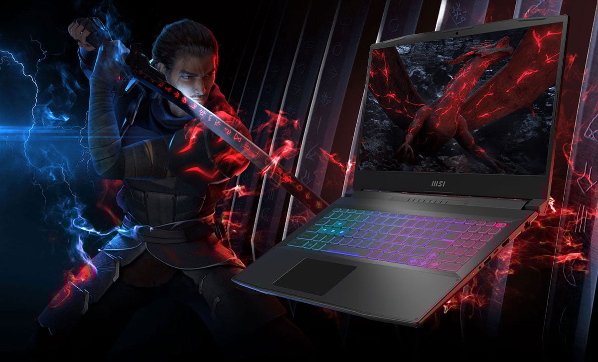 Laptop do gier MSI Katana 15