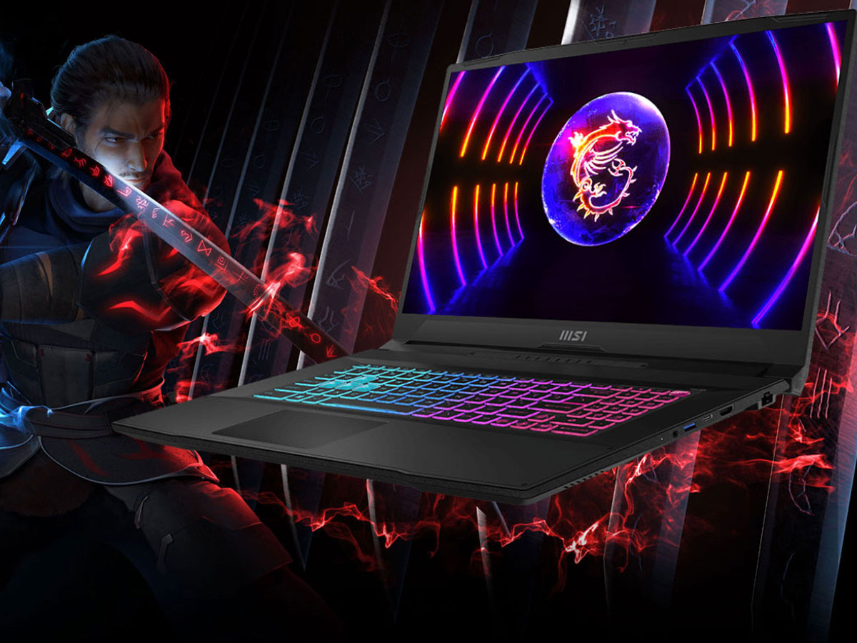 Laptop für Gamer MSI Katana 17