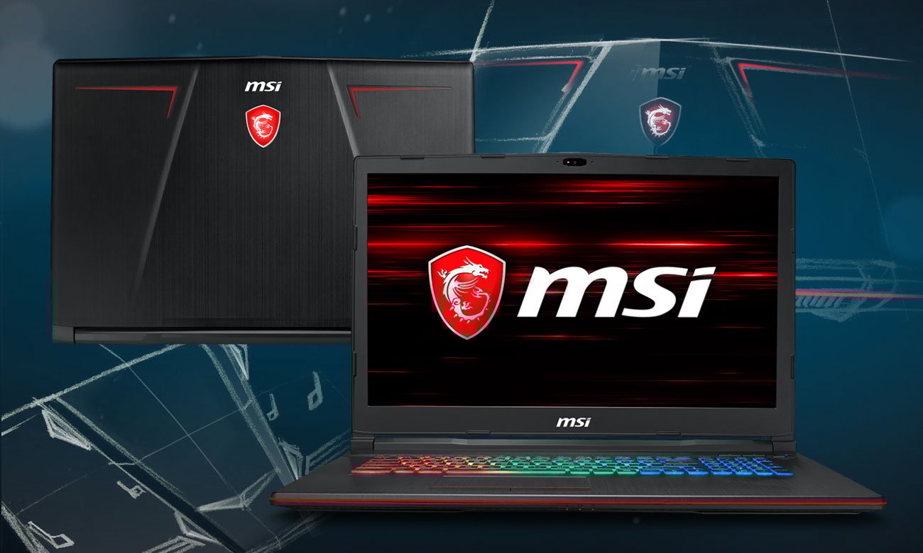 MSI GP73 Leopard 8RE Nowa seria notebooków GP o sportowej stylistyce