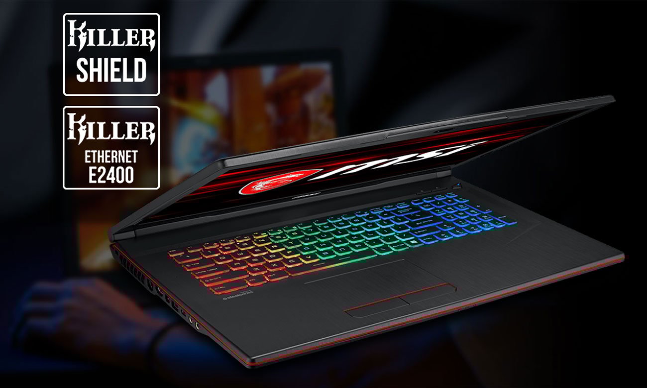 MSI GP73 Leopard 8RE Killer Gaming LAN, Killer Shield