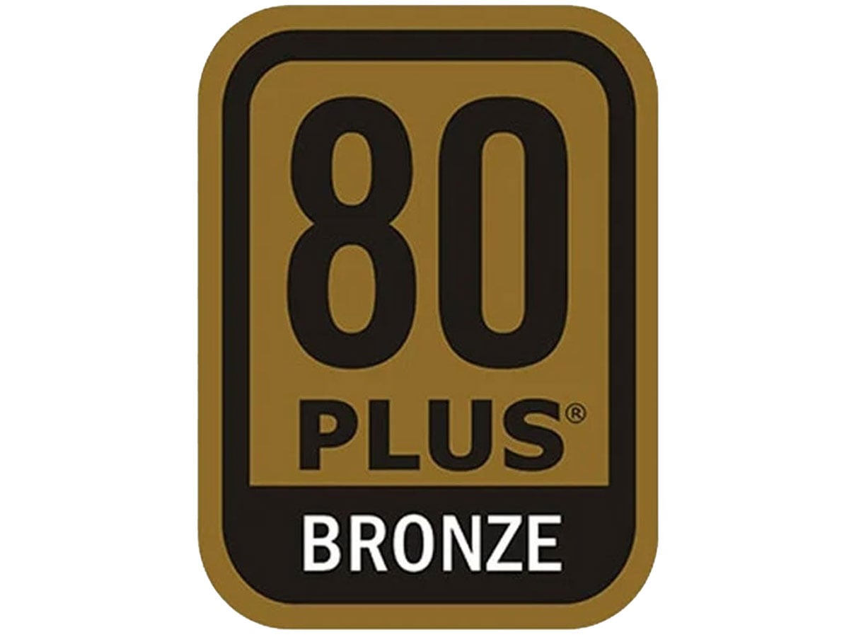 Certyfikat 80 PLUS Bronze