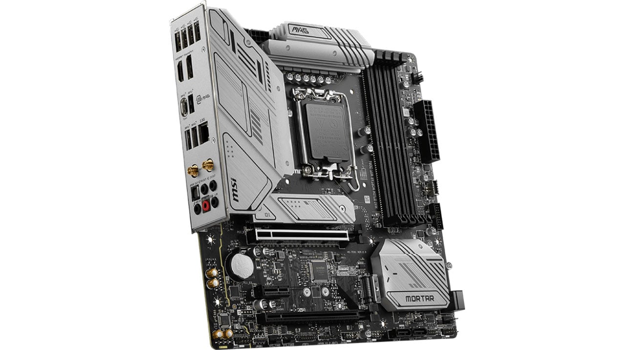 MSI MAG B760M MORTAR WIFI DDR4 Złącza