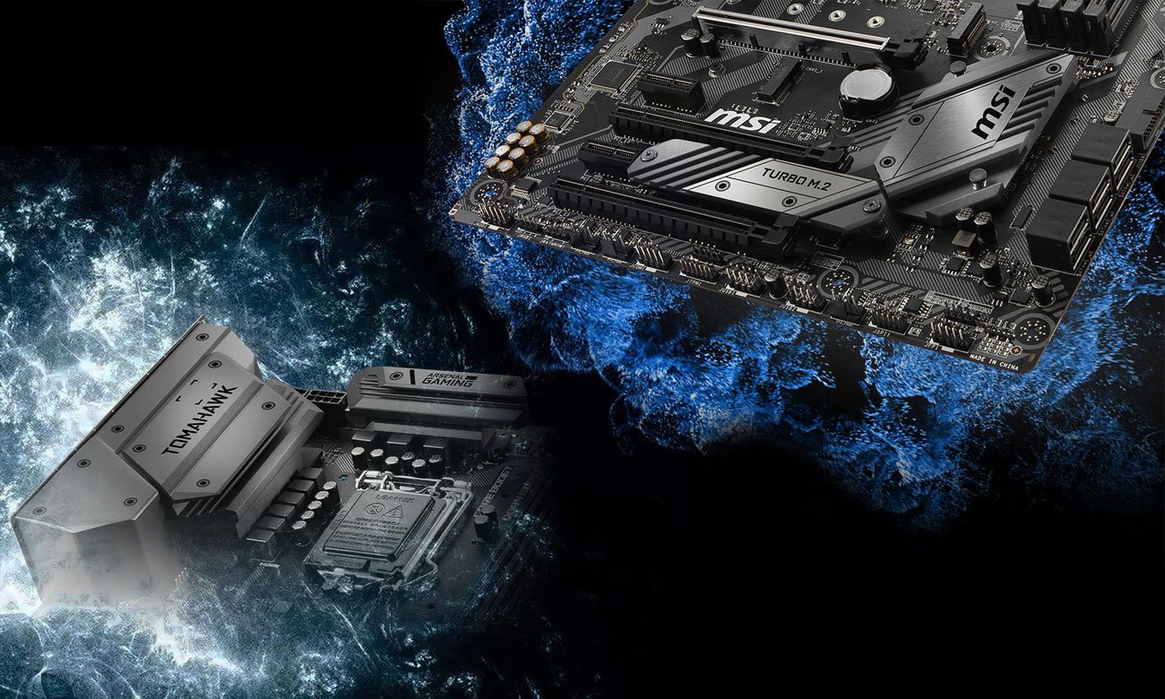 MSI MAG Z390 TOMAHAWK Chłodzenie