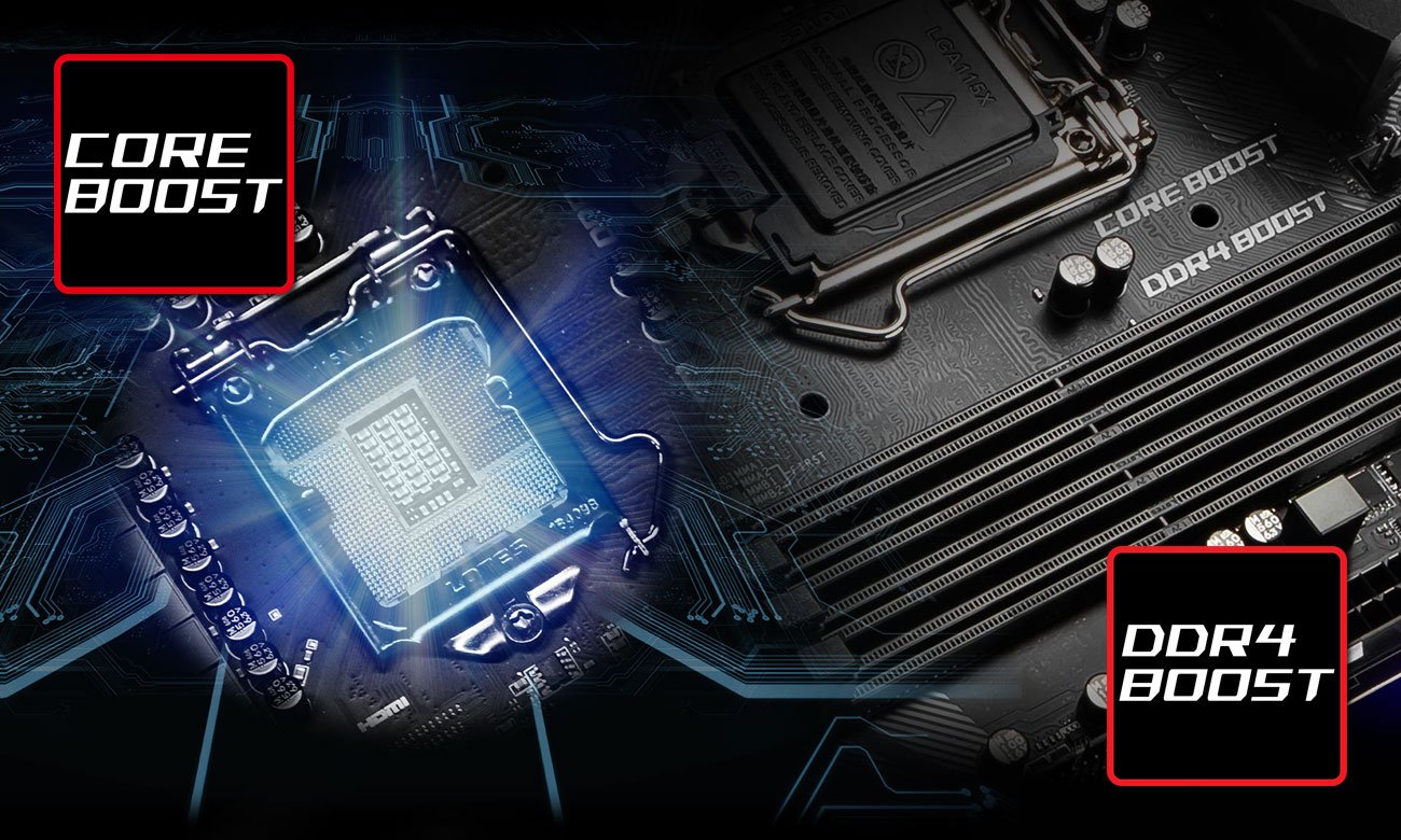 MSI MAG Z390 TOMAHAWK Zoptymalizowana wydajność