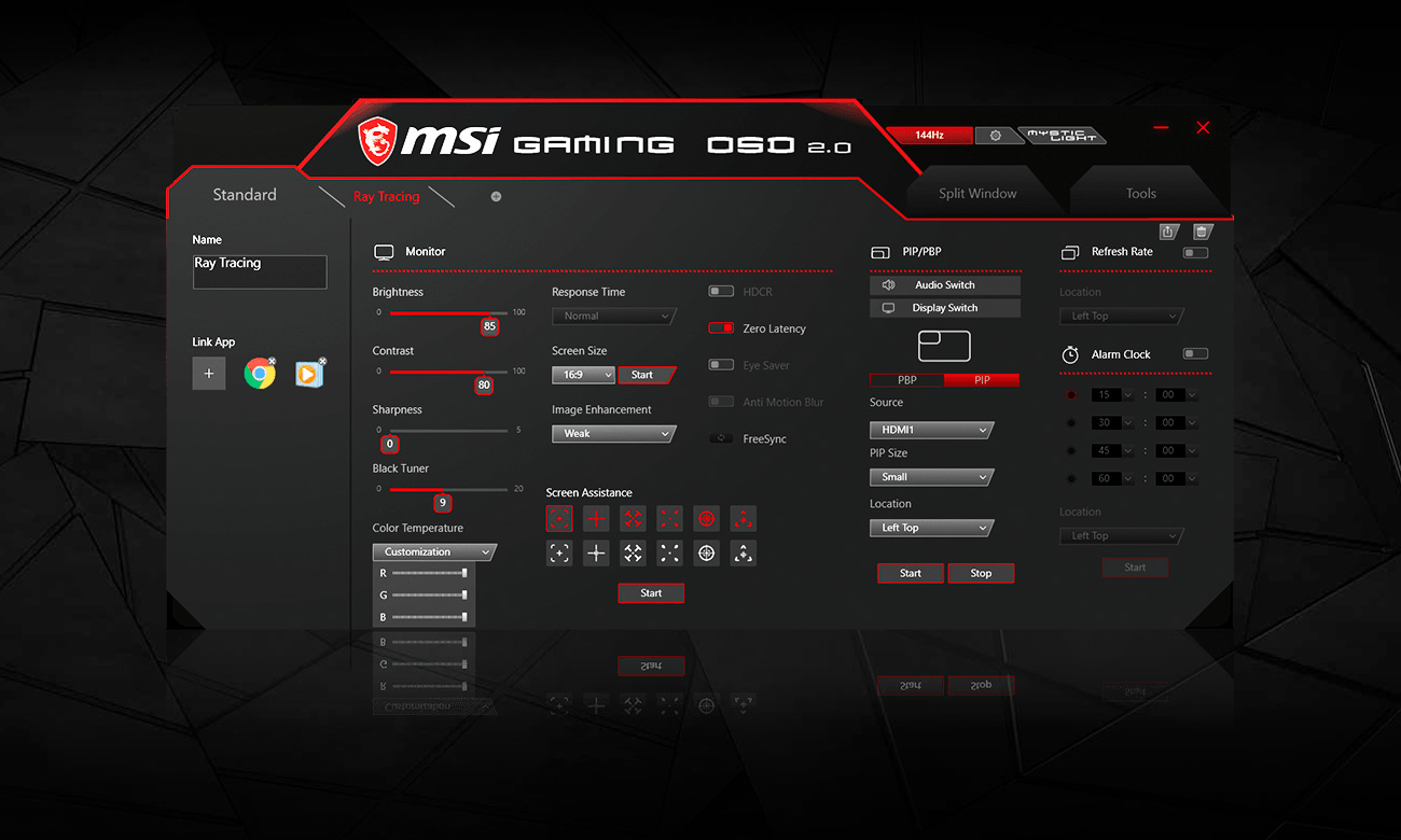 Monitor dla graczy MSI Optix MAG272C Curved