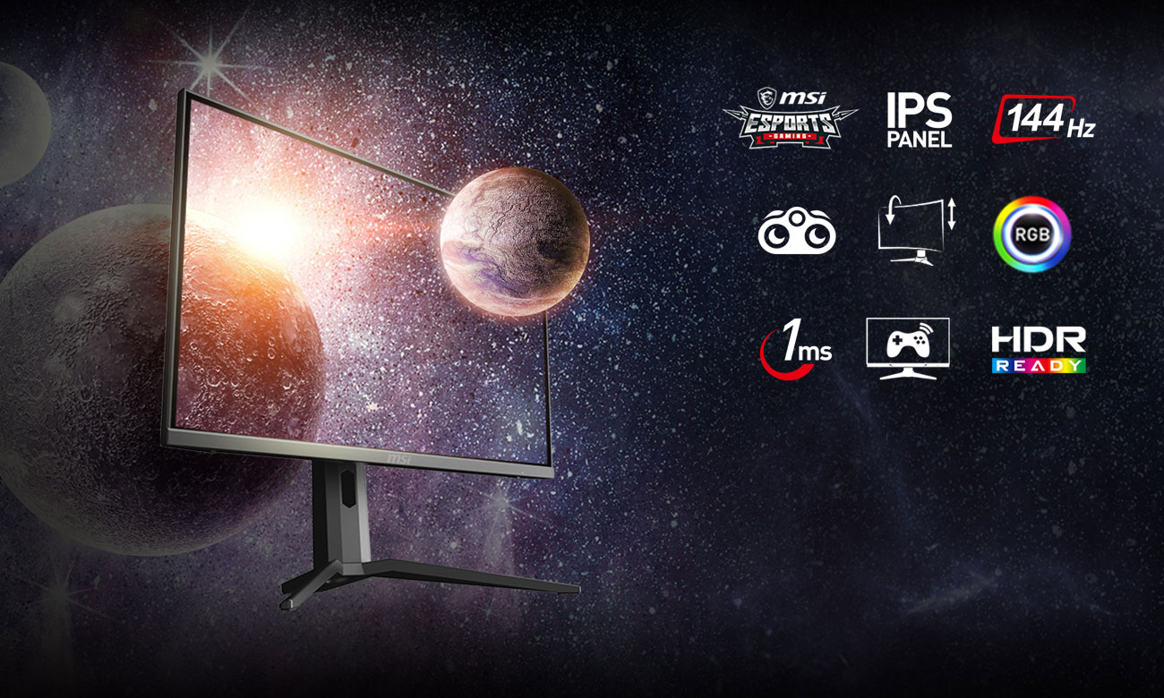 Monitor dla graczy MSI MAG273R