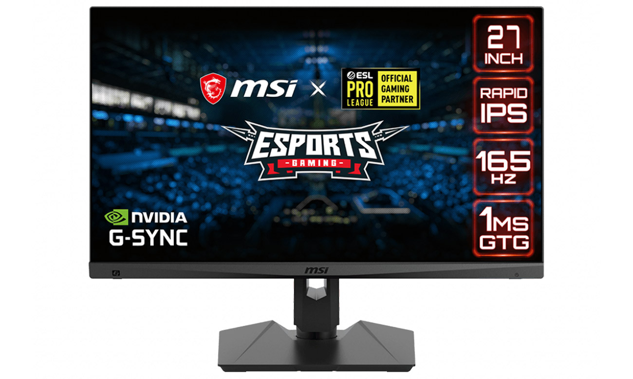Monitor dla graczy MSI Optix MAG274QRF