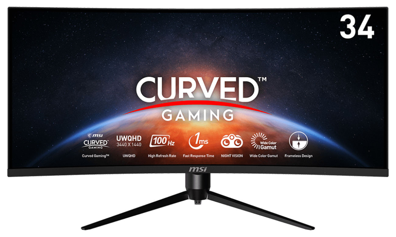Monitor gamingowy MSI Optix MAG342CQRV