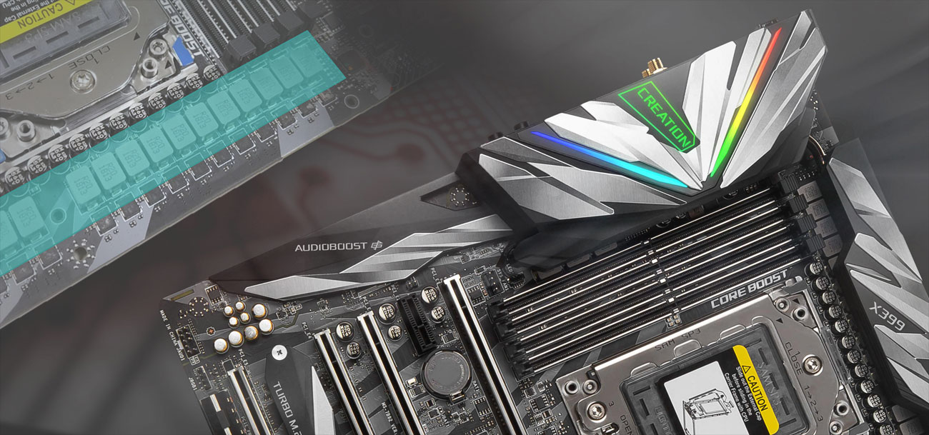 MSI MEG X399 Creation Stabilność i wytrzymałość