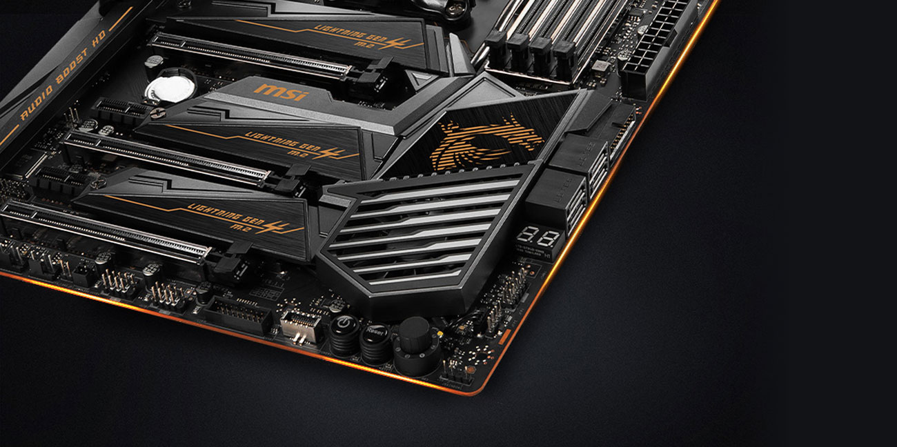 MSI MEG X570 ACE - Złącza PCI-E