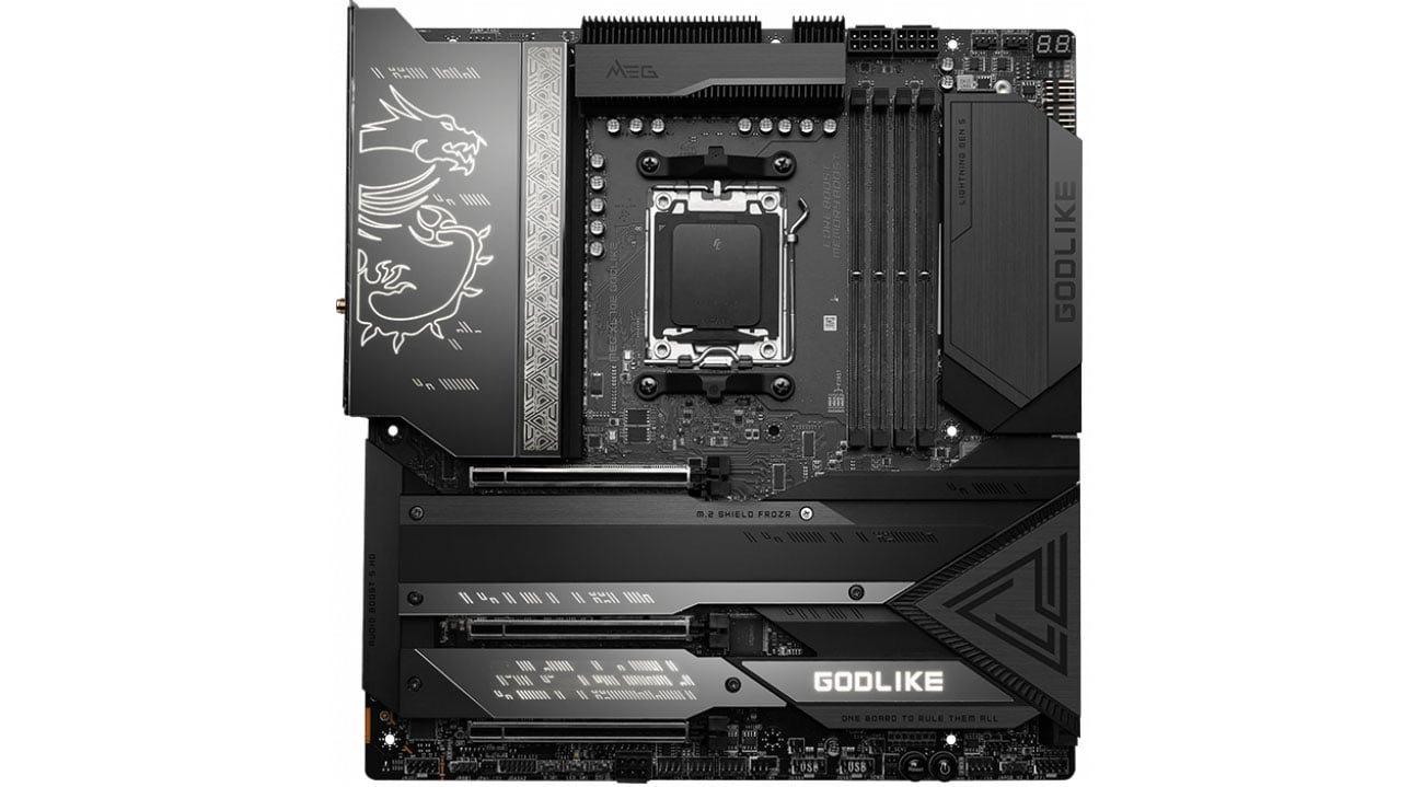 MSI MEG X670E GODLIKE Chłodzenie