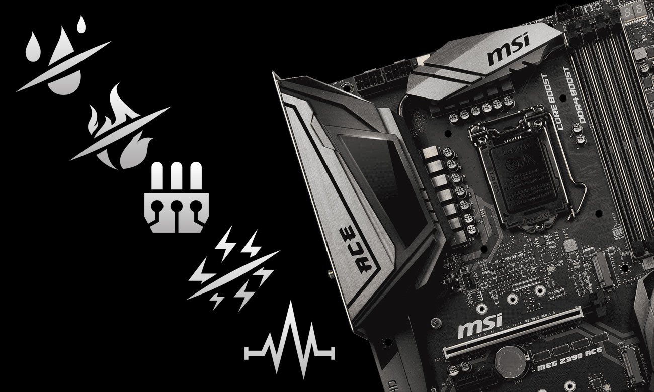 Msi Meg Z390 Ace Płyty Główne Socket 1151 Sklep Komputerowy X Kom Pl