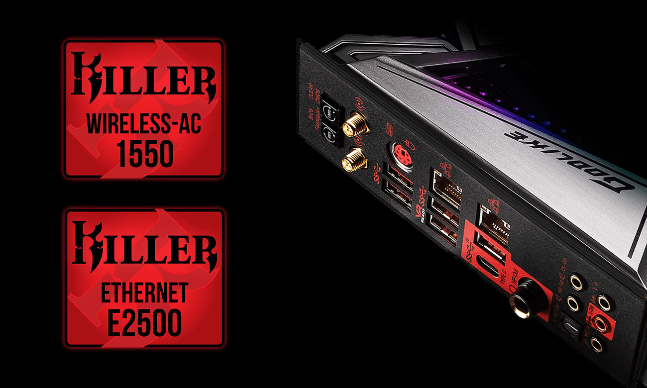 MSI MEG Z390 GODLIKE Technologia sieciowa Killer