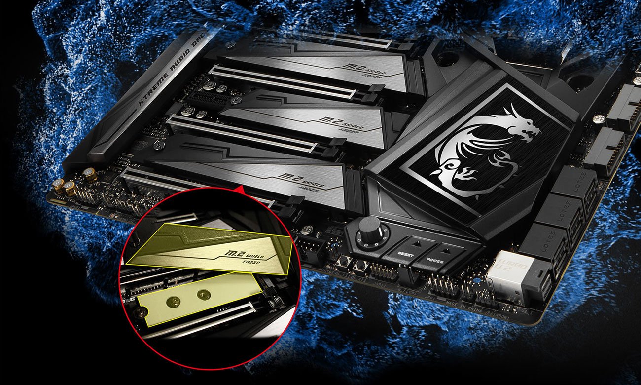 MSI MEG Z390 GODLIKE Pełna kontrola nad temperaturą