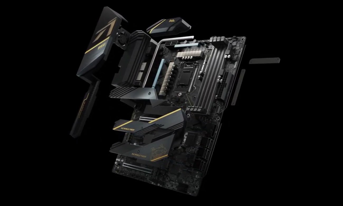MSI MEG Z490 ACE - Chłodzenie