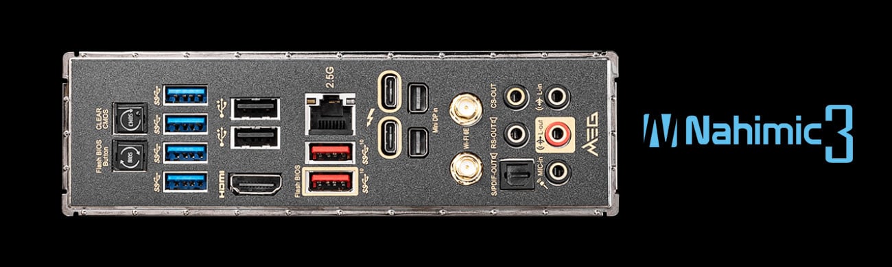 MSI MEG Z590 ACE - Audio, Nahimic 3