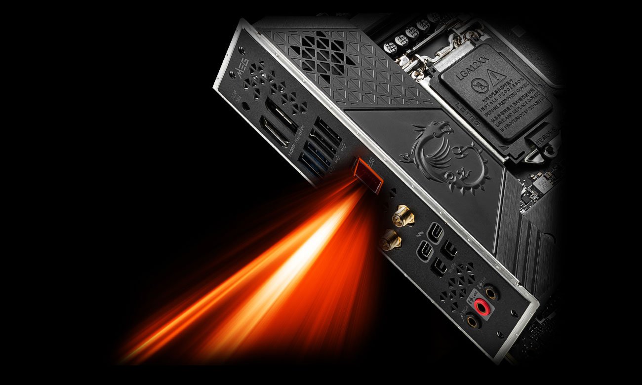MSI MEG Z590I UNIFY - Łączność M.2, WiFi