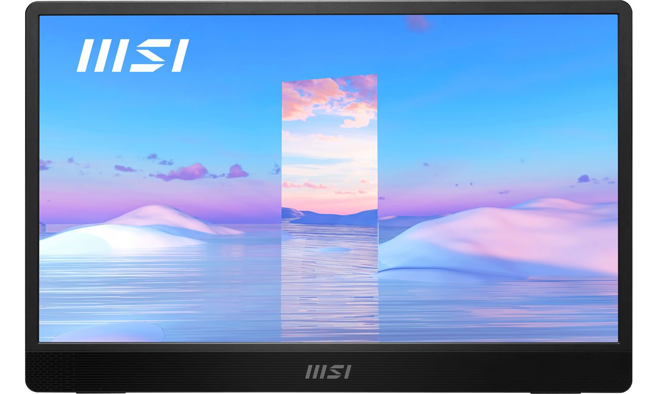 MSI PRO MP161 widok z przodu