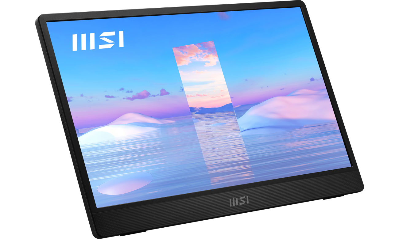 MSI PRO MP161 widok z przodu pod kątem