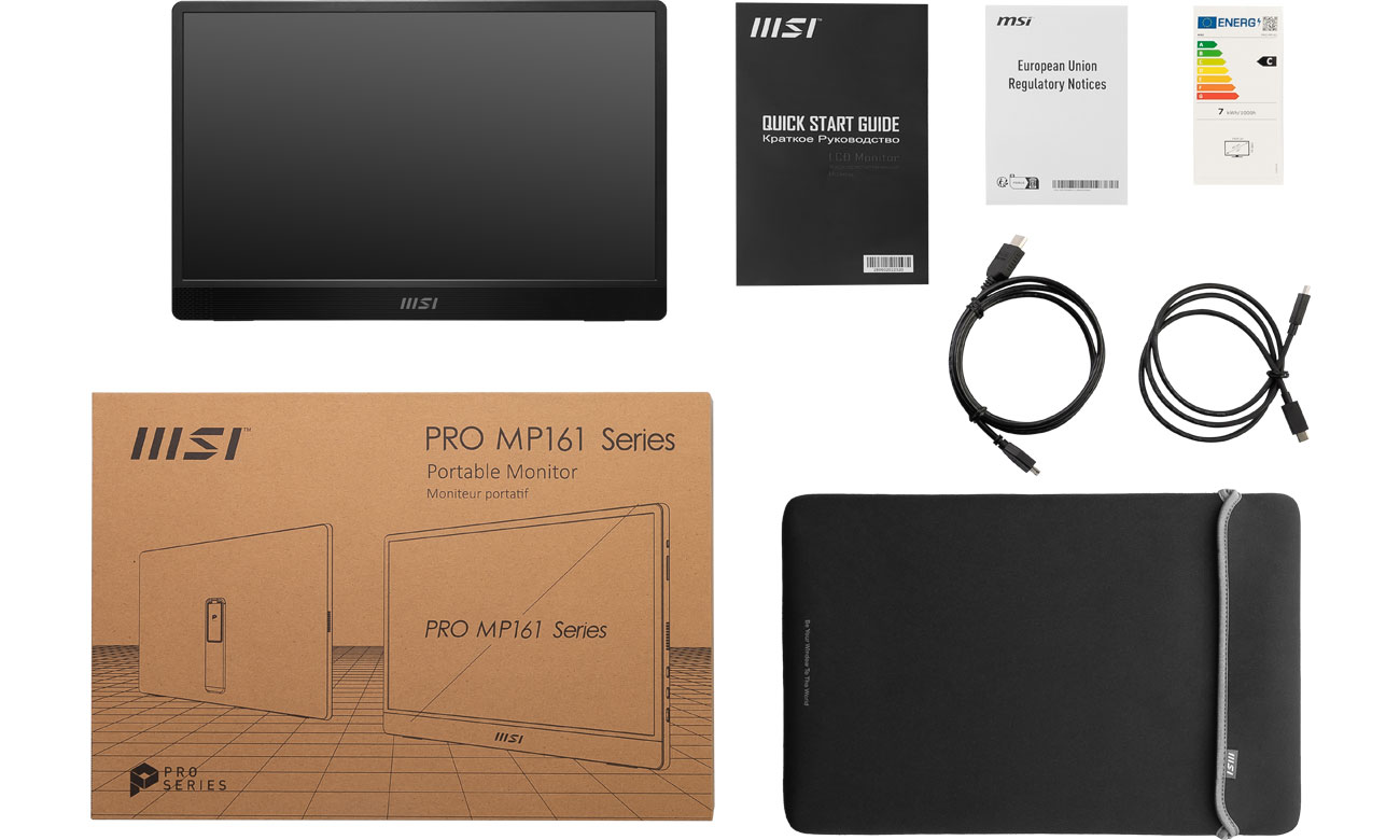 MSI PRO MP161 zestaw