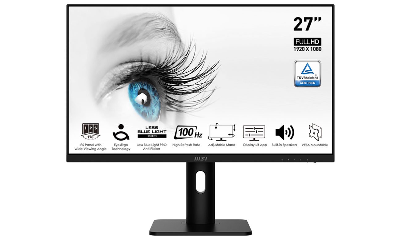 MSI MP273AP widok z przodu