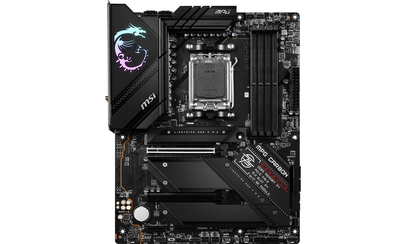 MSI MPG B650 CARBON WIFI Chlodzenie