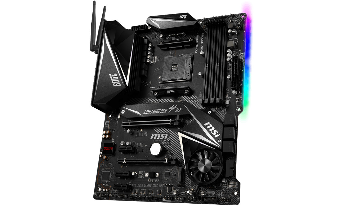 MSI MPG X570 GAMING EDGE WIFI - Chłodzenie