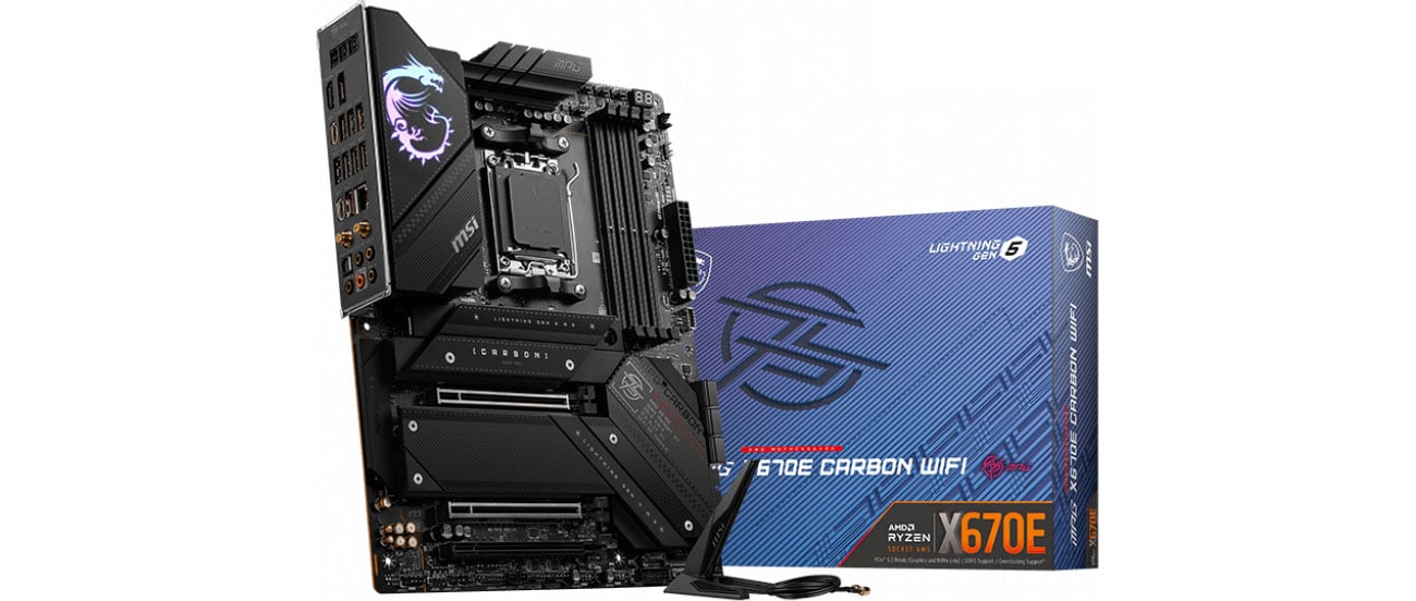 MSI MPG X670E CARBON WIFI Płyta główna box
