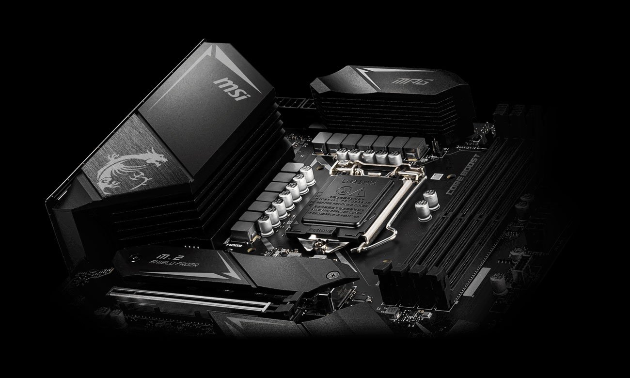MSI MPG Z490 GAMING EDGE WIFI - Chłodzenie