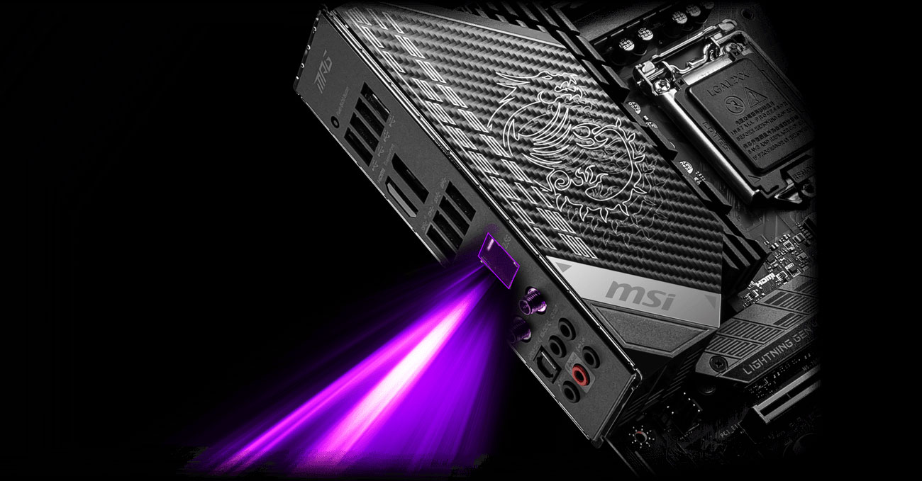 MSI MPG Z590 GAMING CARBON WIFI - Łączność LAN, WiFi