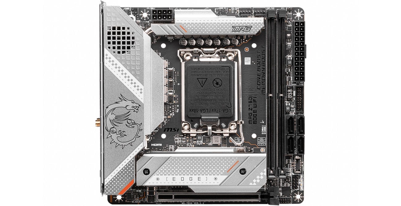 MSI MPG Z790I EDGE WIFI Chłodzenie